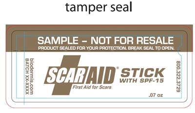 ScarAid SPF 1g Sample.jpg 1g sample - ScarAid SPF 1g Sample